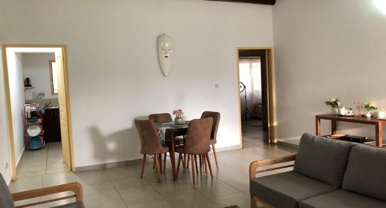 Appartement meublé 2 chambres Bas de gué gué
